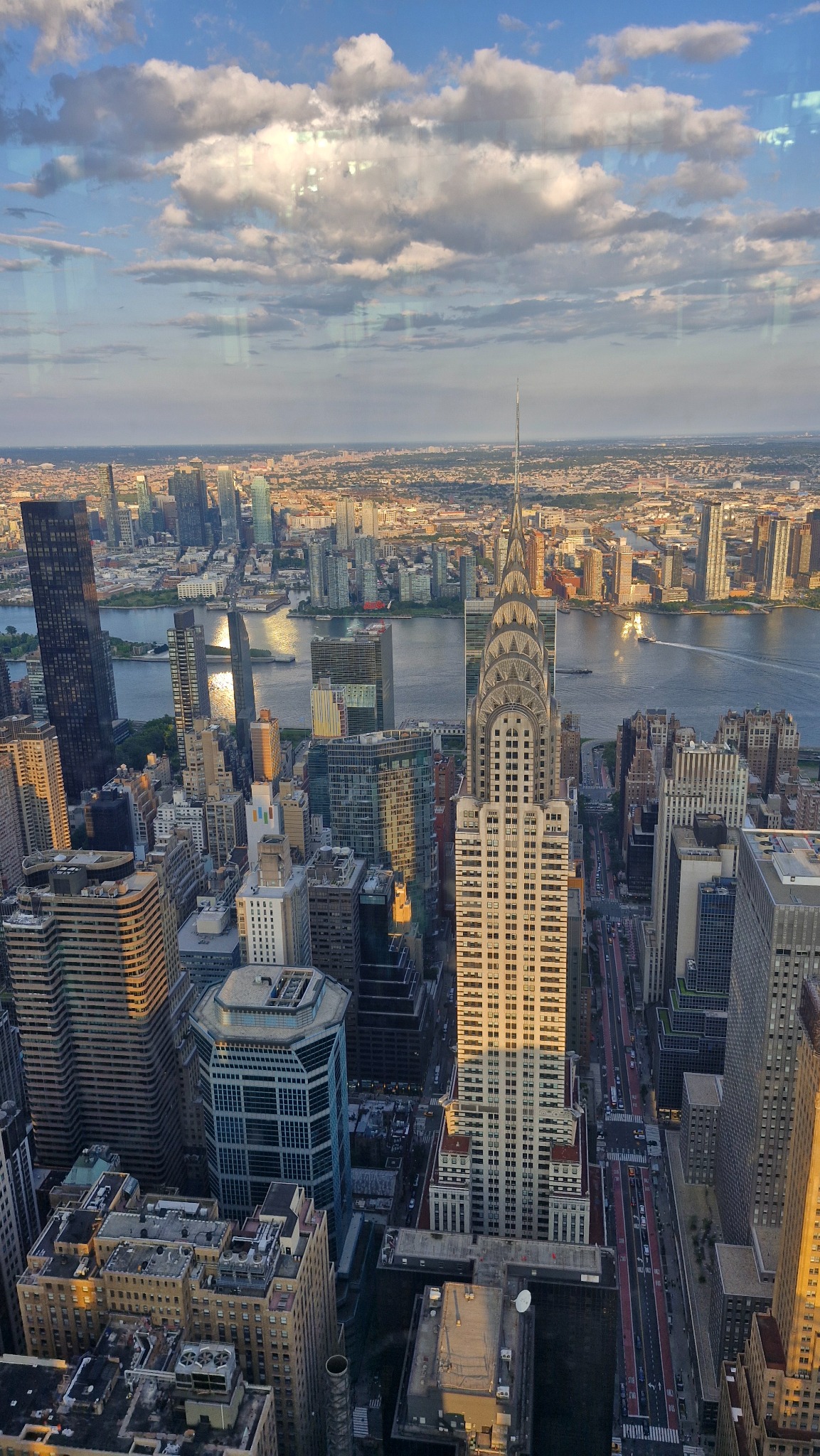 Vista de Nueva York desde las alturas